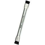 Conductive Double-Sided Nylon Brush with Aluminum Handle and Black Bristles, 5" Long redirect to product page